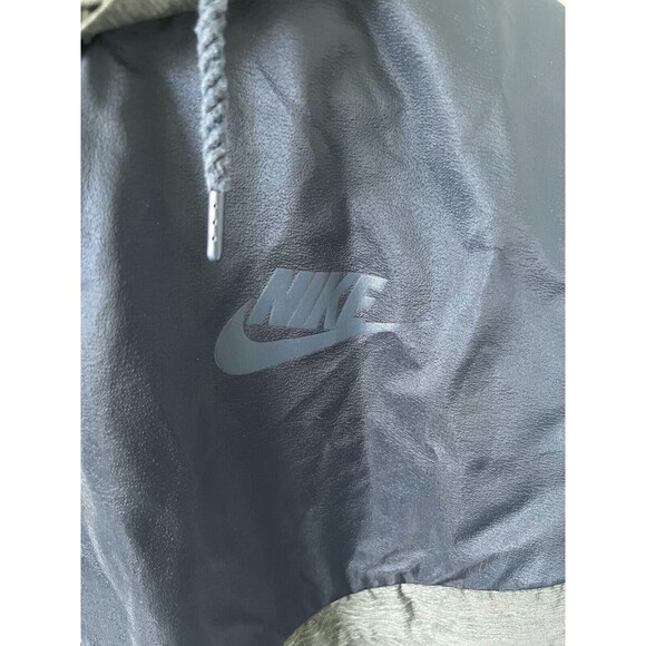 Nike Jacket Womens Small Blue Full Zip Windbreaker Coat Lightweight Vented Gym - Picture 3 of 7